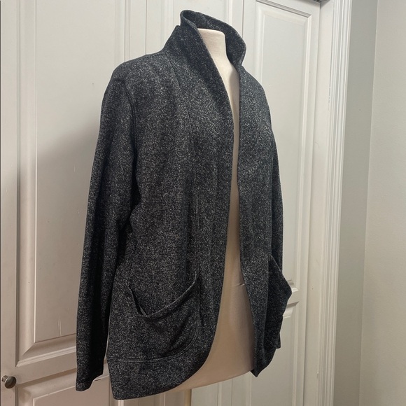 Made for Life Charcoal Open-Front Cardigan - Picture 2 of 4